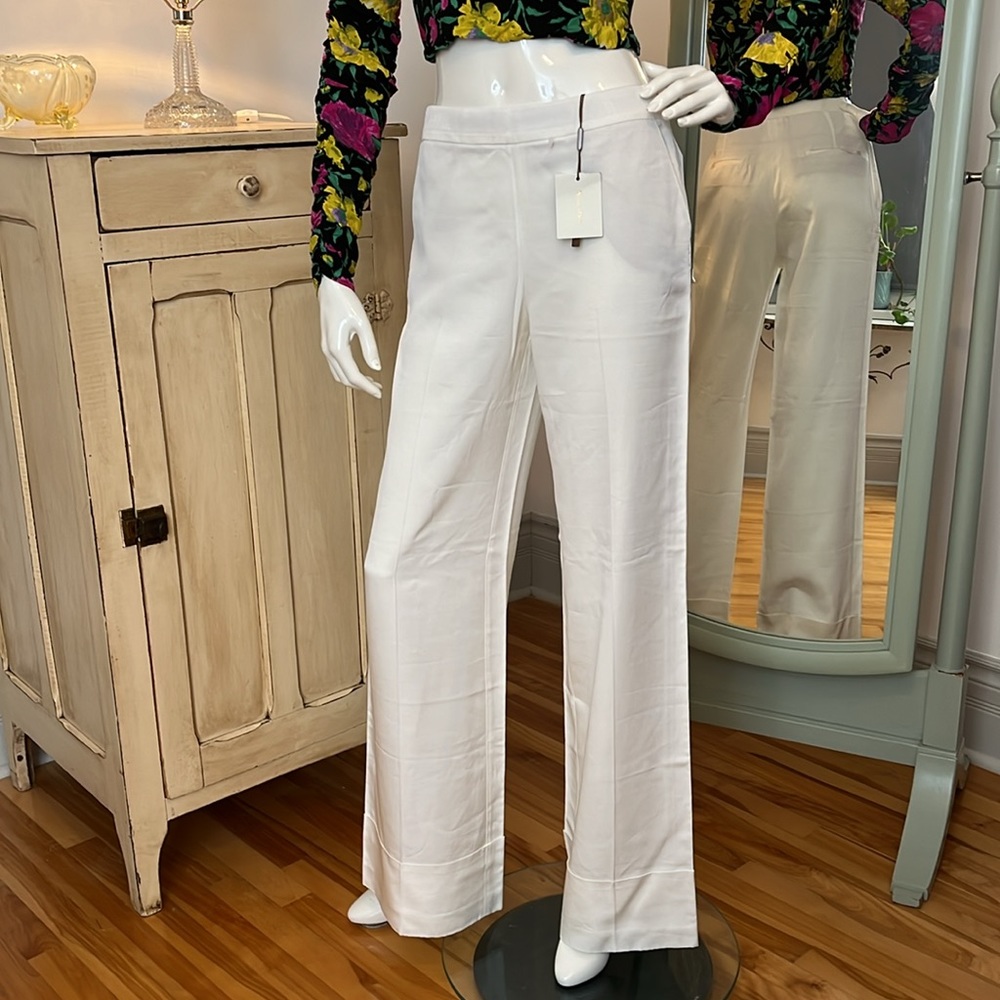 [6] NWT Beautiful Off White Pants from Massimo Dutti